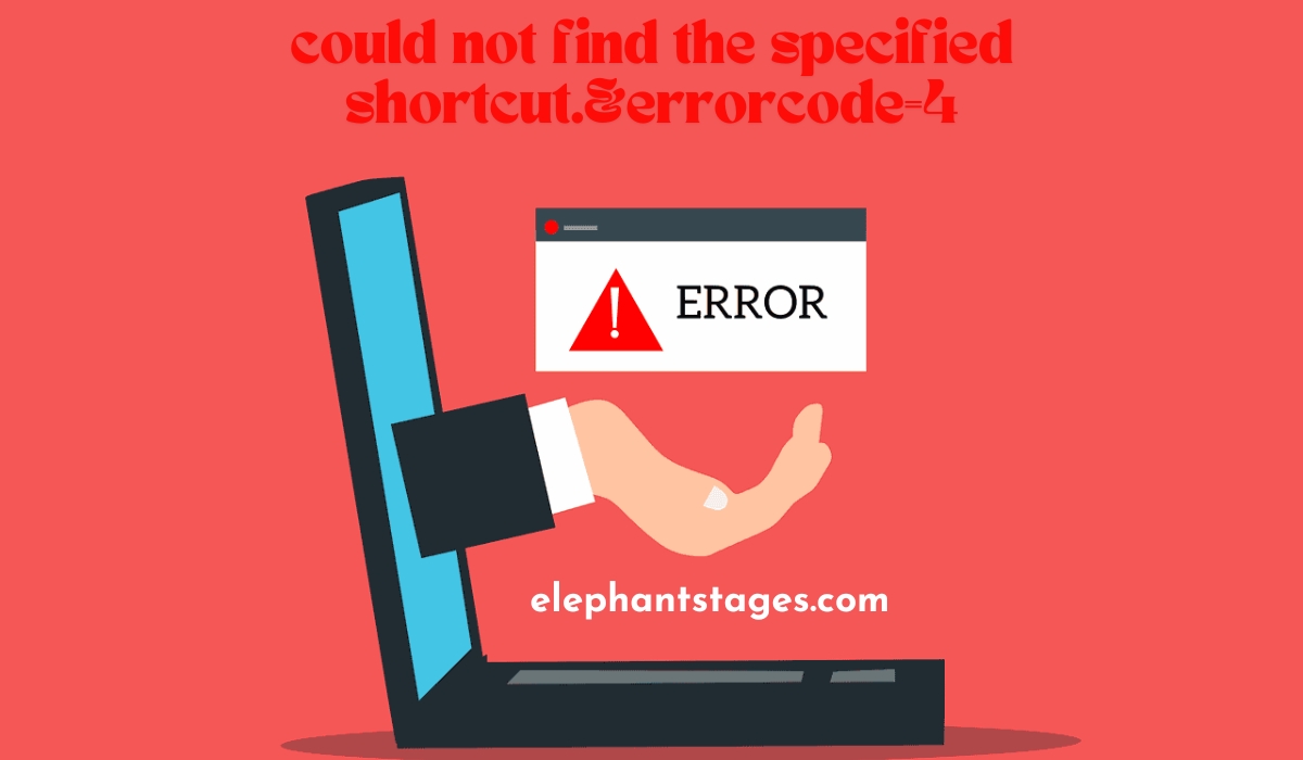 errordomain=nscocoaerrordomain&errormessage=could not find the specified shortcut.&errorcode=4