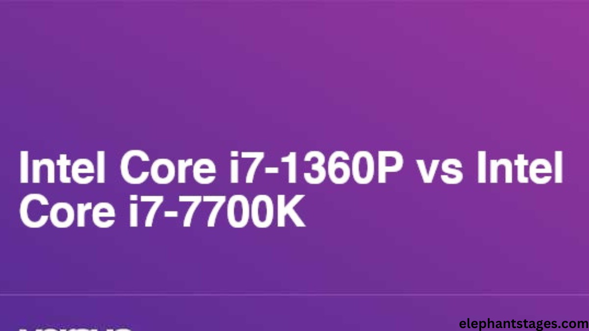 i7-1360p vs i7 7700k