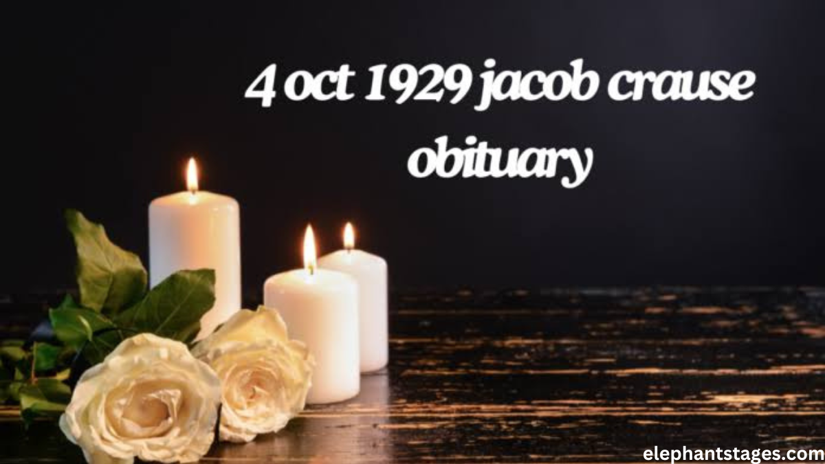 4 oct 1929 jacob crause obituary