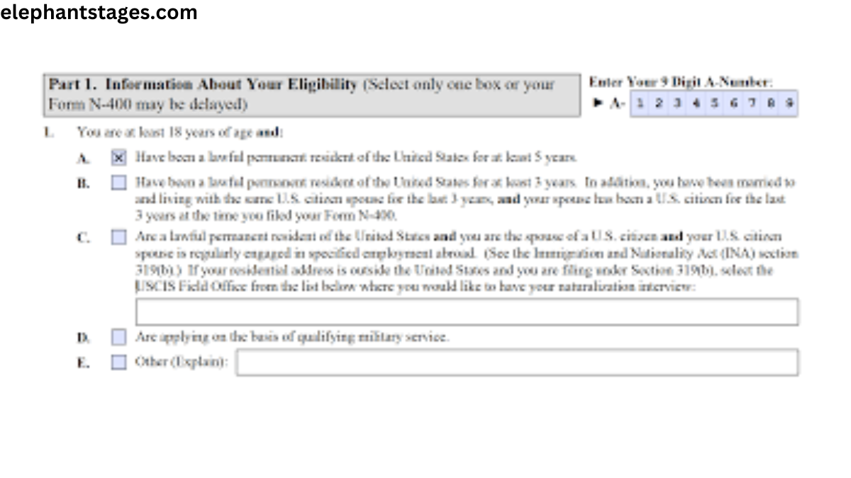 sample n-400 filled form questions child support