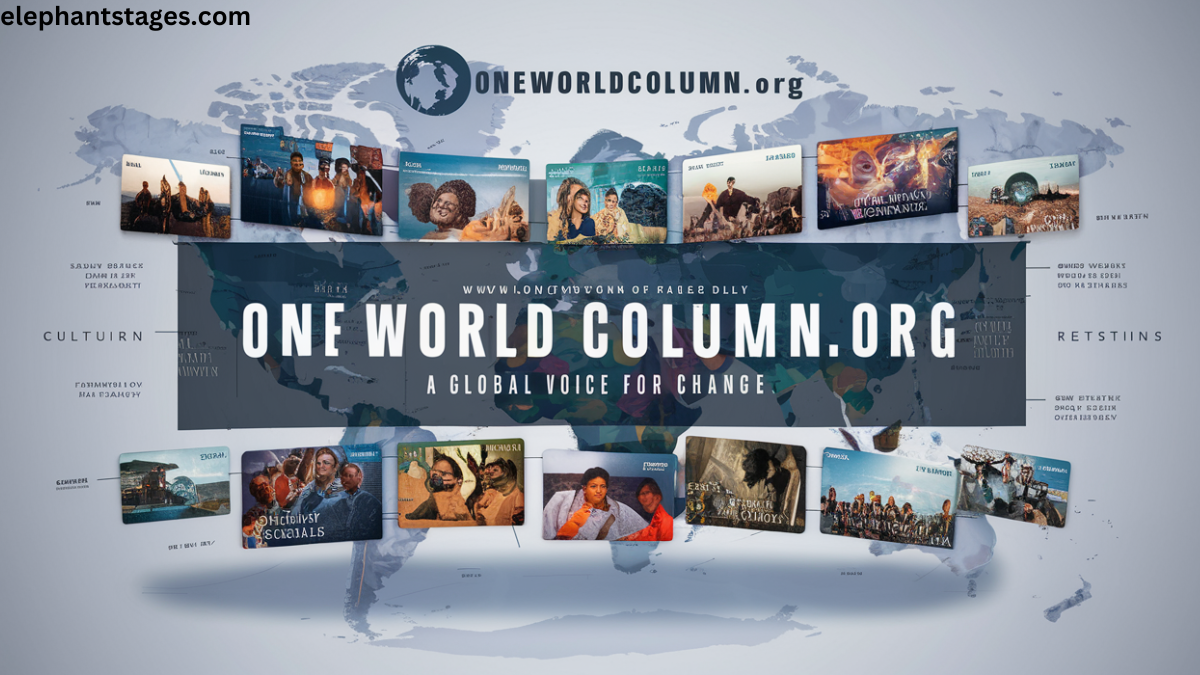 the oneworldcolumn.org #blog