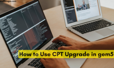 how to use cpt upgrade in gem5