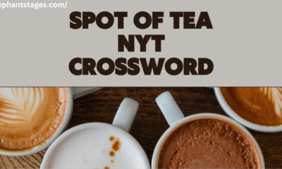 spot of tea nyt crossword