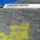 tornado watch issued for western pennsylvania counties.